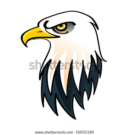 Head Of The Bald Eagle - Symbol Of The United States Of America Stock ...