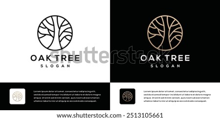 wood grain texture logo design illustration made with circles and lines	