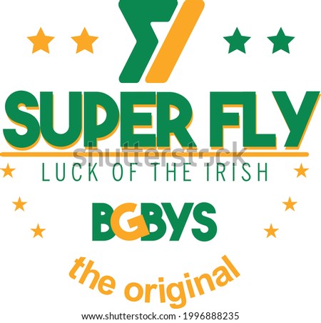 SuperFly Luck of the Irish Logo T-shirt 