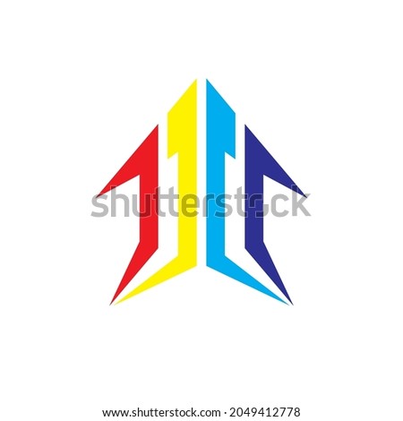 vector image of several colored lines with arrowheads going towards the top symbolizing the dynamics of the struggle to achieve goals that are always running. use for company or institution logo