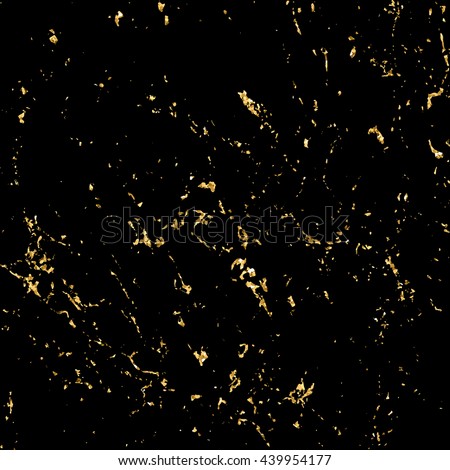 Marble gold grunge texture. Patina scratch golden elements. Sketch surface to create distressed effect. Overlay distress grain graphic design. Stylish modern background decoration. Vector illustration