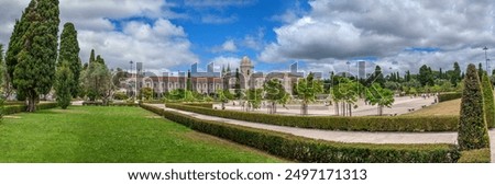 Similar – Foto Bild Panorama mit dem Jeronimos-Kloster in Lissabon