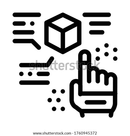 function parsing icon vector. function parsing sign. isolated contour symbol illustration