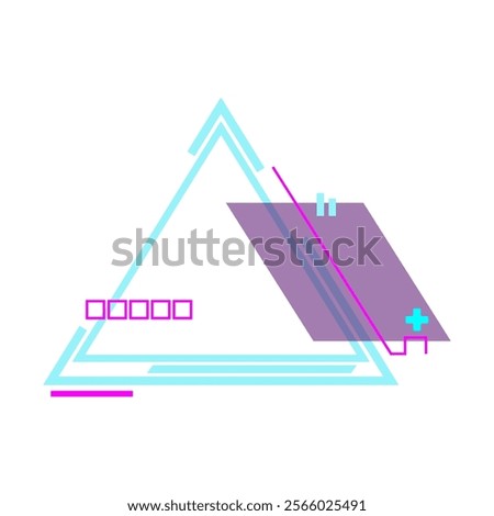 analytics tech banner cartoon. iot automation, networking computing, gadgets devices analytics tech banner sign. isolated symbol vector illustration