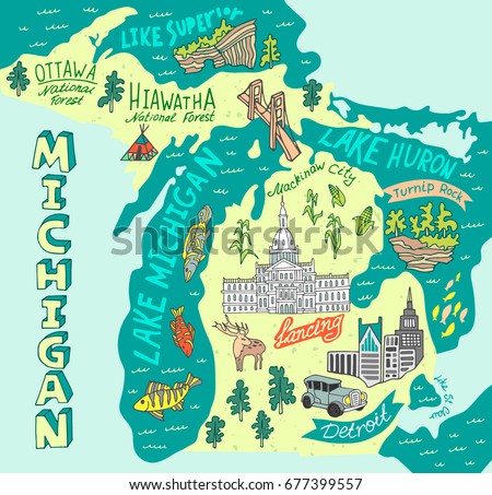 Michigan Clipart | Free download on ClipArtMag