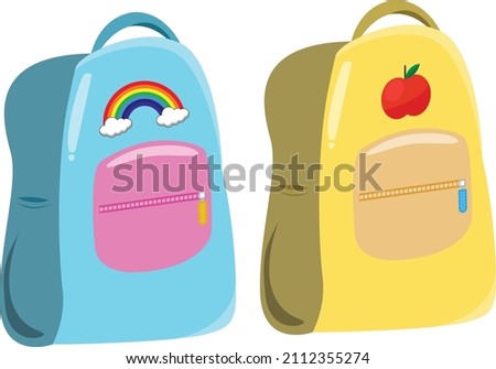 Two School Bags Liked By Kids