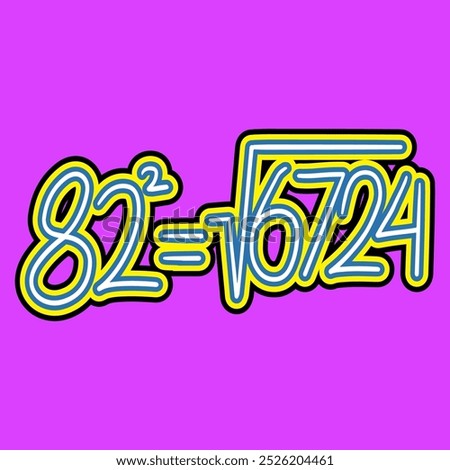 Mathematics Square Root of Number Eighty Two