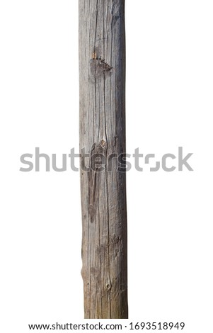 Similar – Image, Stock Photo Old wooden post with signpost in yellow at a hiking trail in the Senne in Lipperreihe near Oerlinghausen in the Teutoburger Forest near Bielefeld in East Westphalia-Lippe