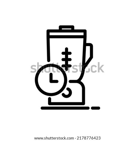 Electric blender icon vector illustration logo template for many purpose. Isolated on white background.