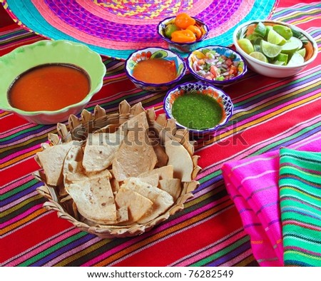 Mexican sauces pico de gallo habanero chili sauce Mexico spices