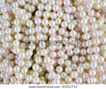 pearl balls necklace pattern texture for jewellery background