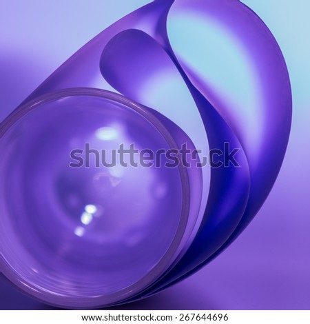 Abstract purple design