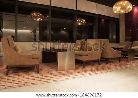 Modern & luxury lobby