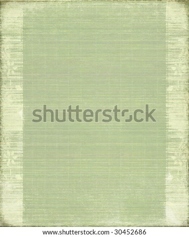 green vintage bamboo ribbed background with frame