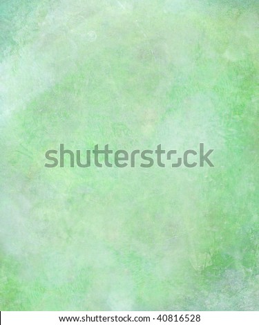 watercolor washed textured abstract in green