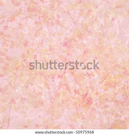 Peachy Pink Pastel Textured Abstract