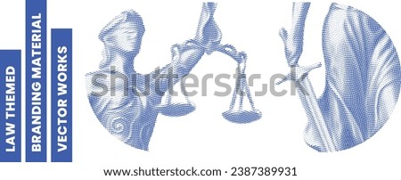 Law Branding Vektor Illustration Design