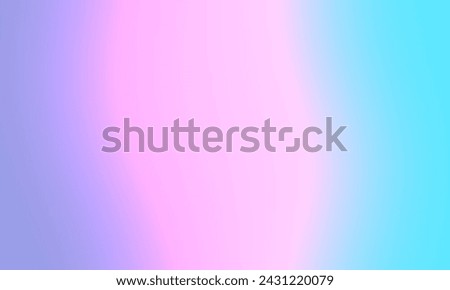 Abstract Blurred mint purple pink background. Soft light gradient backdrop with place for text. Vector illustration for your graphic design, banner, poster