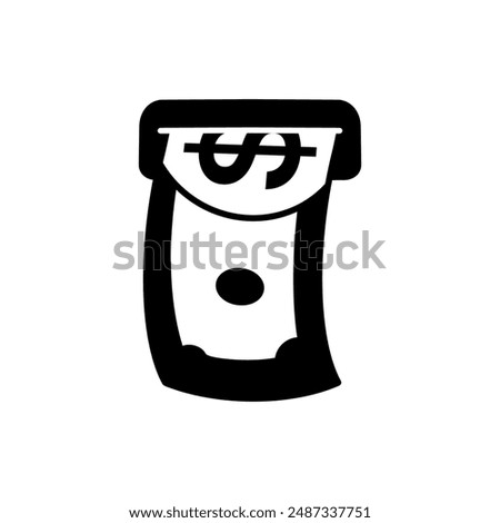 atm cash icon from general collection. Thin linear atm cash, atm, cash outline icon isolated on white background. Line vector atm cash sign, symbol for web and mobile