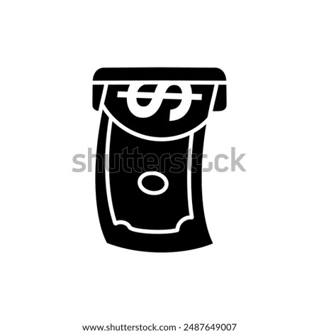 atm cash icon from general collection. Thin linear atm cash, atm, cash outline icon isolated on white background. Line vector atm cash sign, symbol for web and mobile