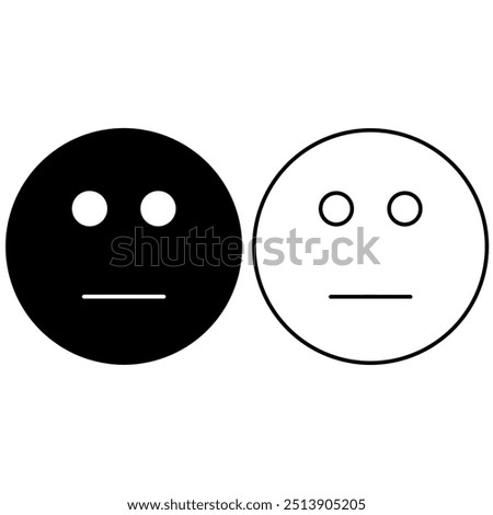 emoji icon depressed vector illustration