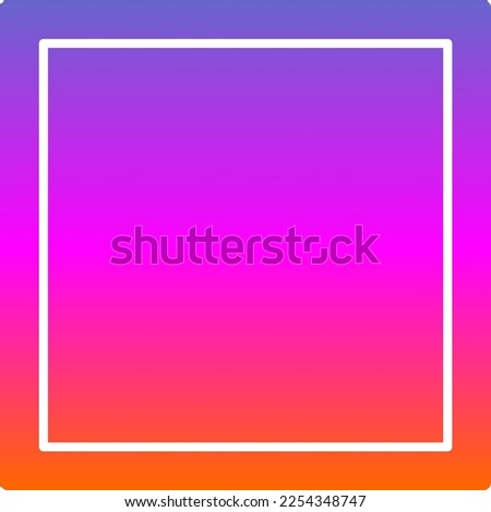 Justify Glyph Gradient Vector Icon Design