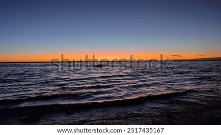 Similar – Image, Stock Photo The day ends. Harmonious