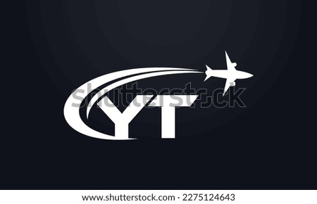 Tour and travel agency, trip advisor, aviation company illustration and adventure event vector logo design