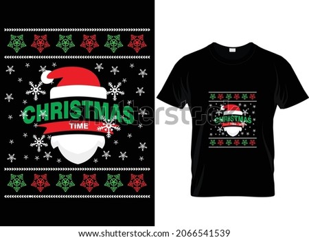 Happy Christmas ugly  t-shirt design