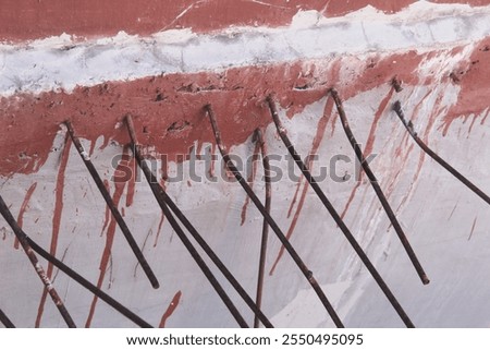 Similar – Image, Stock Photo protected wall remnant from the cold war