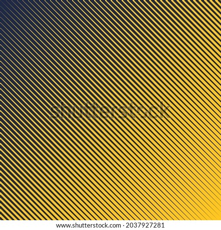 Blue yellow edgy pattern diagonal stripes slash