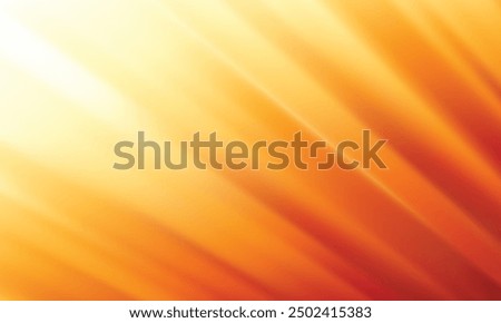 Shiny sun lights orange white. sun burst from corner, abstract summer vertical background gradient background for design, template, banner, poster, social media template.