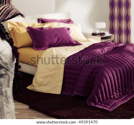 female modern bedroom