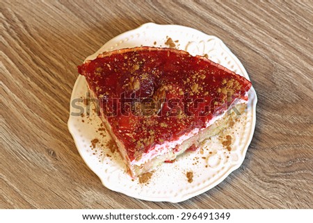 berry sponge cake