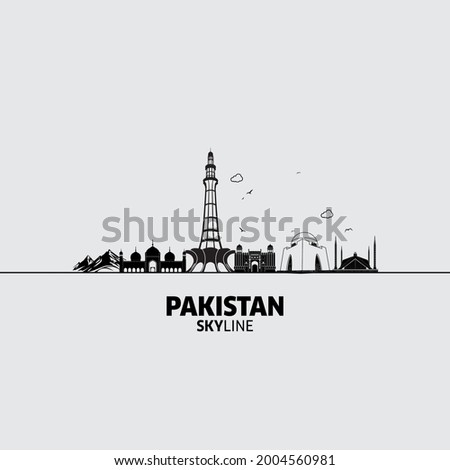 Best Pakistan Skyline 2021 (Vector File)