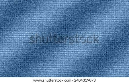 Light blue jeans texture. Denim background. Seamless fabric pattern.