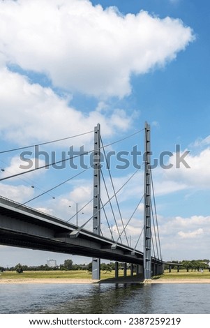 Similar – Image, Stock Photo Construction network over old building, renovate