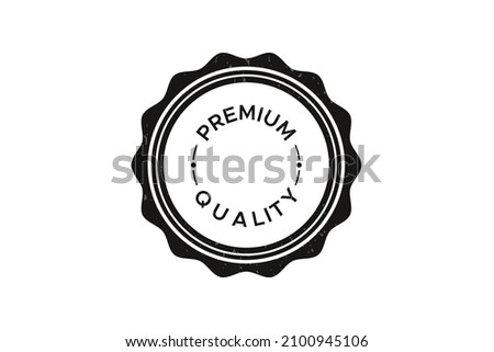 Premium Quality, Best quality premium quality badge, Black and white color premium badge,