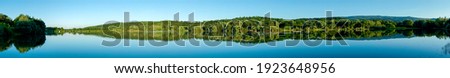 Similar – Image, Stock Photo Panoramic view of Lake Bled, Slovenia