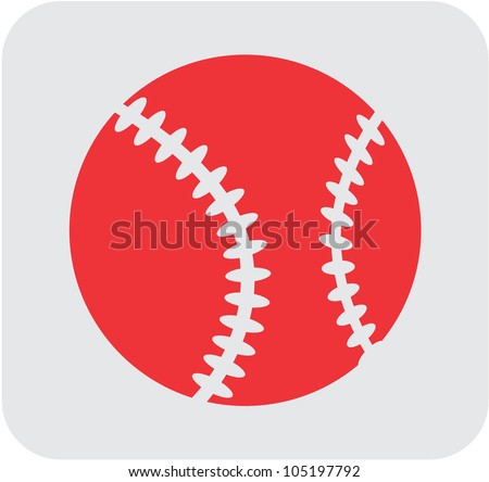 Creative Baseball Icon