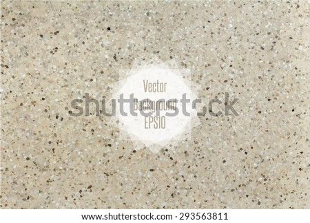 Flecked stone texture in beige and blown colors. Vector illustration EPS10.