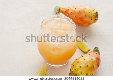Prickly Pear with cactus fruit and lime Сток-фото © 