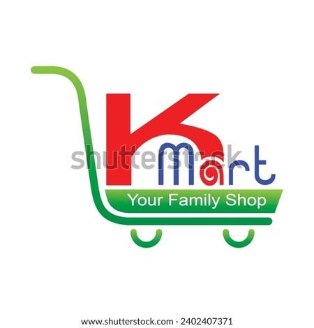 Supermarket  Logo, Shop Brand Logo Vector Design 