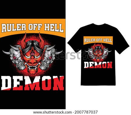 Ruler Off Hell Demon T-Shirt