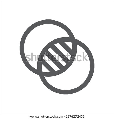 opacity icon vector on white background, opacity trendy filled icons from Edit tools collection, opacity vector illustration,Linear opacity icon from Edit tools outline collection. 