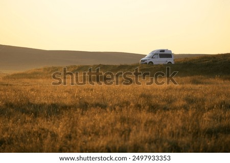 Similar – Image, Stock Photo Wild camping at the Baltic Sea