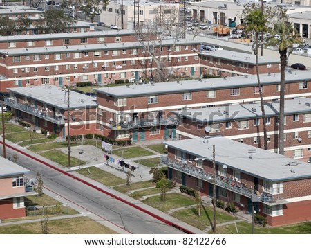 City owned public housing project in the western United States.
