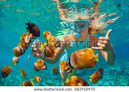 Similar – Image, Stock Photo underwater world Healthy