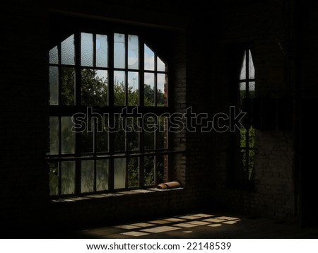 A urban exploration picture taken in a old factory