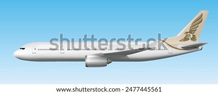 icon logo sign symbol bird eagle side air jet liner fly sky blue cloudy cloud view plane icon gulf art design vector Boeing visa wing trip pilot Asia holiday cargo king royal Oman etihad arab arabia